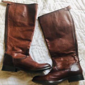 Tall Fyre Leather Boots